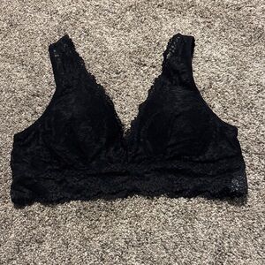 Elegant Black Lace Bralette